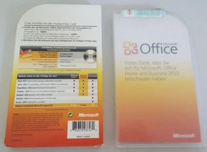 Microsoft Office Home and Business 2010 Product Key Card - Bild 1 von 2