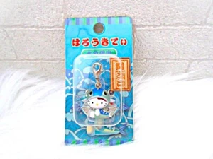 HELLO KITTY VINTAGE KEYCHAIN ZIPPER MASCOT CHARM SANRIO GOTOCHI OITA VINTAGE - Picture 1 of 2