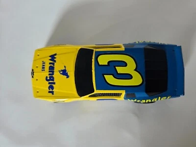 Ручной резьбы деревянные джинсы Wrangler #3 NASCAR гоночный автомобиль модель РЕДКАЯ - Изображение 1 из 4