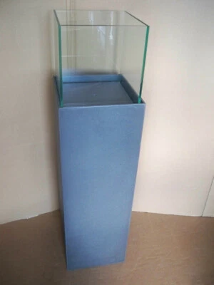   Bodenwindlicht Beton-Optik Fiberglas Zement  In -Outdoor ca. 80 x 20 x 20 cm B - Bild 1 von 4