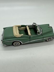 1953 Buick Skylark Convertible Green Franklin Mint Precision Diecast Car 1:43