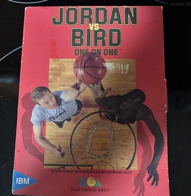 Jordan vs Bird One on One: IBM/PC/Tandy Video Game: Electronic Arts 1988 - Image 1 of 4