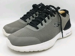Skechers Skech-Air Dynamight Winly Trainers Fabric Men's UK Size 7.5 Grey/Black - Picture 1 of 11
