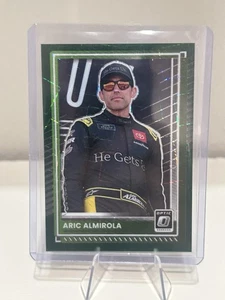 2025 Donruss Optic Aric Almirola Green Velocity /99 - Picture 1 of 2