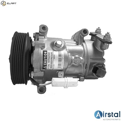 COMPRESSOR AIR CONDITIONING 10-0599 FOR PEUGEOT PARTNER/Platform/Chassis/Box 607 - Image 1 of 4