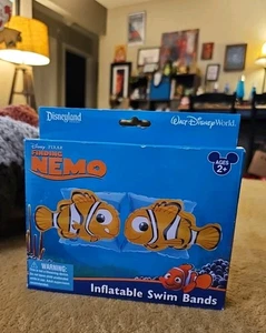 Findet Nemo aufblasbare Schwimmbänder Disney World offene Box Neu Alter 2+ - Bild 1 von 8