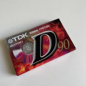 TDK D90 MC Kassette CassetteTape NEU und OVP - Bild 1 von 4