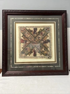 BEAUTIFUL ORNATE Carol McCrady Celtic Cross Framed, Signed, Numbered - Picture 1 of 15