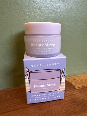 NCLA Beauty Sleep Overnight Lip Mask Birthday Cake 0.5 fl oz NEW IN BOX - Image 1 of 2