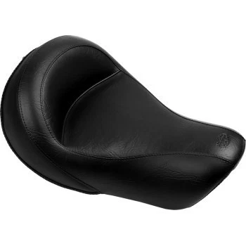 Mustang Vintage Solo Seat Vintage Negro 76107 para Harley Davidson Dyna 06-17 Foto 1 de 1