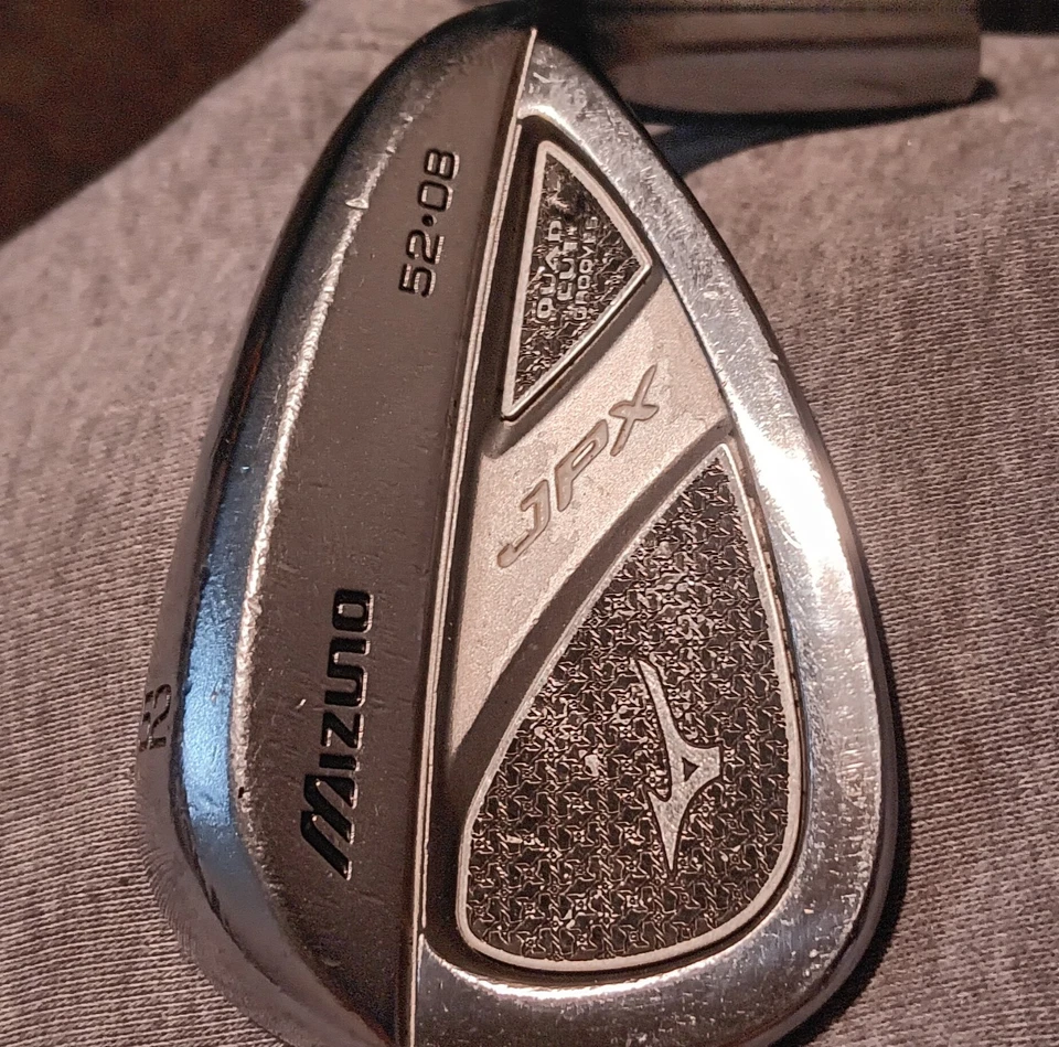 Cuña Mizuno 52.08 Jpx en gran forma solo eje de cabeza de palo no incluido Foto 1 de 2