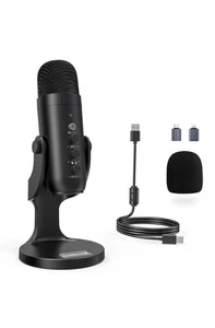 Zealsound mikrofon USB do komputera i telefonu pojemnościowy mikrofon do gier - Zdjęcie 1 z 1