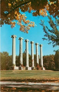 Columns of Missouri University Columbia Postcard - Picture 1 of 1