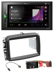 Pioneer 2DIN MP3 DAB USB Bluetooth Autoradio für Fiat 500 L (ab 2012) - Bild 1 von 8