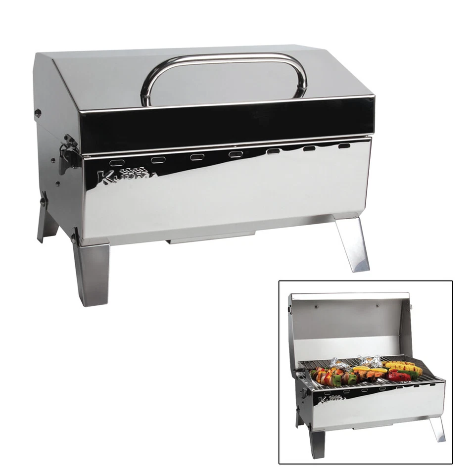 Parrilla de gas Kuuma Stow N' Go 125 - compacta Foto 1 de 1