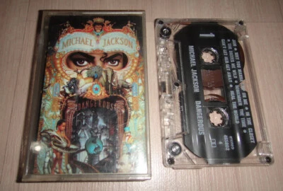 Michael Jackson : Dangerous THAILAND CASSETTE TAPE Rare! - Image 1 of 3