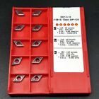 20Pc Dcmt070204 Dcmt21.51 Carbide Inserts Lathe Turning Tool For Steel For Sducr
