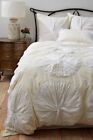 Anthropologie Lanna Twin Duvet Cover And Two Standards Shams