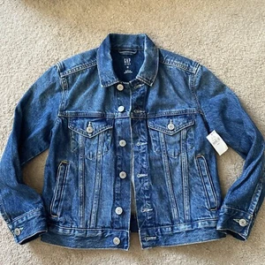 Boys Gap Kids M (8) Denim Jean Jacket NWT - Picture 1 of 8