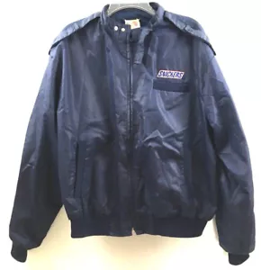 Vintage Snickers Bar Herren Jacke Logo Uniform Mitarbeiter Verkäufer hergestellt in den USA King Louie XL - Bild 1 von 9