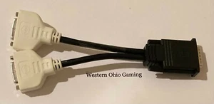 Dell Molex OH9361 52204 1AP DVI Dual Monitor Computer Y-Cable USED - Picture 1 of 3