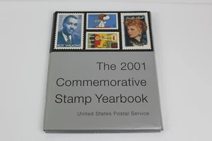 The 2001 Commemorative Stamp Yearbook  U.S. Postal Service Staff Book Only - Picture 1 of 9