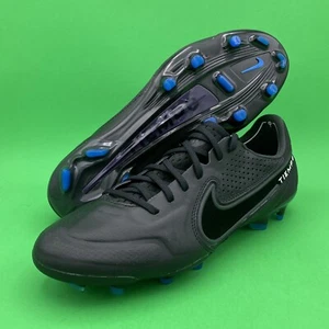 Nike Tiempo Legend 9 Elite FG Soccer Cleats Black Men's Size 7 CZ8482-001 - Picture 1 of 7