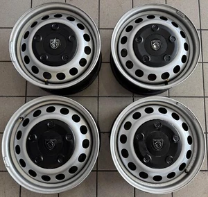 Set 4 Stahlfelgen Original Peugeot EXPERT 508 Reisender Ab 16 " Demontati - Bild 1 von 8