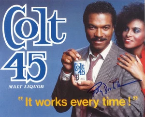REFRIGERADOR BILLY DEE WILLIAMS COLT 45 IMÁN BRILLANTE NAVIDAD HOMBRE CUEVA REGALO - Imagen 1 de 1