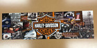 Harley Davidson 750 Piece Panoramic Puzzle Jigsaw Buffalo Games 3+ Feet Wide