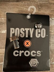 POST MALONE X Crocs Charms Scrap Metal- Posty Co X Crocs