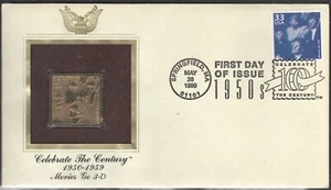US Scott #3187o Gold Replica First Day Cover "Celebrate the Century" - Picture 1 of 1