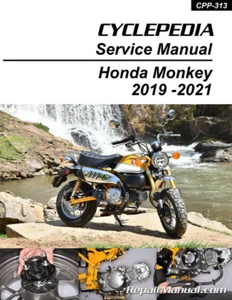 Honda Monkey 125 Cyclepedia 2019-2021 manual de servicio impreso para motocicleta - Imagen 1 de 1