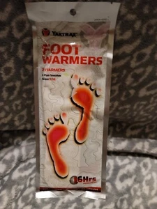 Calentador de pies con plantilla Yaktrax - totalmente natural, hasta 6 horas de calor - 1 par talla S/M - Imagen 1 de 2