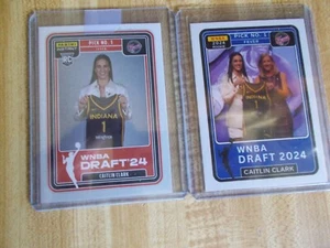 2 2024 Caitlin Clark Future Stars WNBA Draft Rookie Card Edizione Blu/Rosso Febbre - Foto 1 di 11