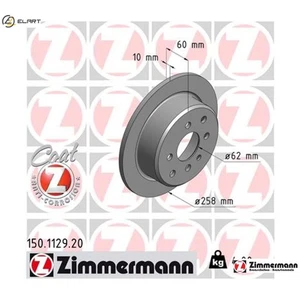2x BRAKE DISC 150.1129.20 FOR BMW 3/Convertible/E0/E21 M40B18 M42B18 M10B18 1.8L - Picture 1 of 9