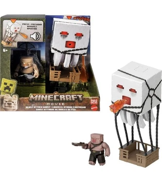 Minecraft Movie Blast Attack Ghast Action Figure Set 29253 NIB - Image 1 of 4