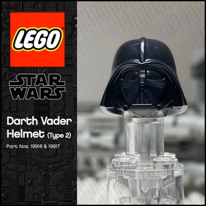 GENUINE LEGO Star Wars Item Darth Vader Helmet (Type 2) 19916 19917 - Picture 1 of 2