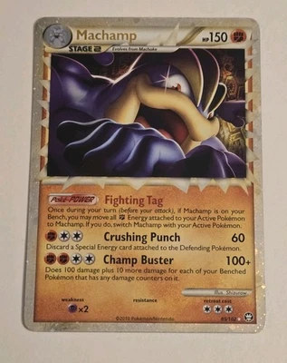 Machamp Prime 95/102 Pokemon Triumphant Holo Rare Ungraded 2010 - READ - Image 1 of 4