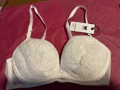 Sutiã de renda Wacoal Lingerie opulência branco 36c novo na caixa - Imagem 1 de 4