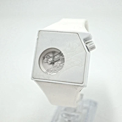 Reloj Freestyle Vikki Caja Cuadrada Blanca Resistente al Agua FS84969 con Batería Nueva Foto 1 de 4