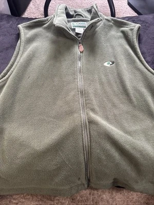 Chaleco Mossy Oak Para Hombres XL Vellón Árbol Bolsillos Cremallera Completa Logo Sin Mangas Foto 1 de 4