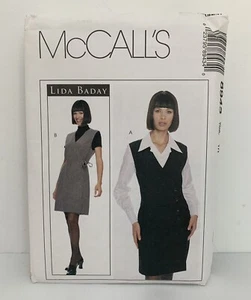 McCall's 8943 Sewing Pattern Size 10 Lined Jumper, Blouse Uncut - Picture 1 of 3