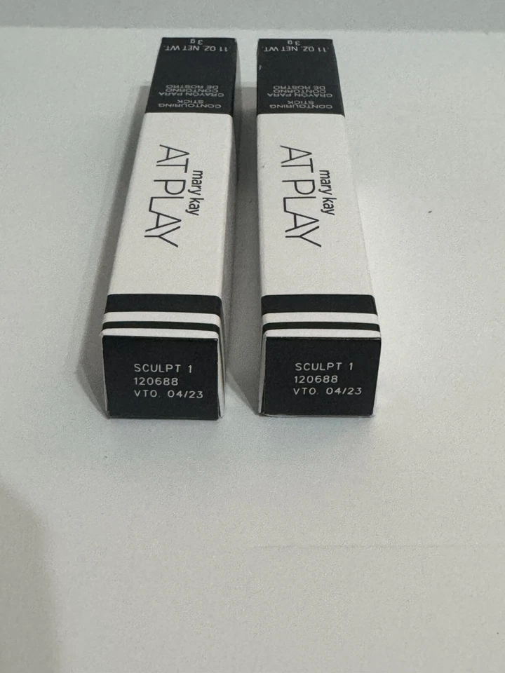 Lot Of 2 - Mary Kay At Play Sculpt 1 - 120688 Highlighting Stick EXP 4/23 - Image 1 of 1