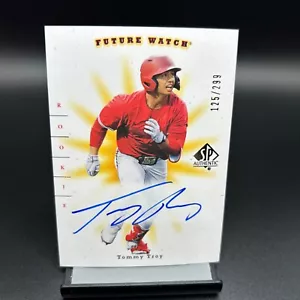 2024 Upper Deck Goodwin Champions #01-TT Tommy Troy Future Watch Auto /299 - Picture 1 of 2