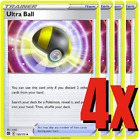 4x Ultra Ball 150/172 x4 - Brilliant Stars - Pokemon TCG - Playset - NM