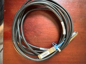 Dell Force10 CBL-QSFP-40GE-PASS-5M 40GB QSFP+ Passive Direct Cable - Photo 1/5