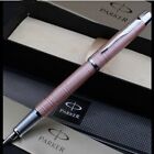 Parker IM Fountain Pen Pink Grid Color With 0.5mm Fine Steel Nib No Pen Box