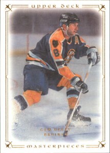 2008-09 UD Masterpieces Boston Bruins Hockey Card #22 Cam Neely