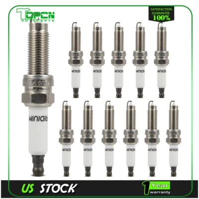 12x Bujías Iridio y Platino para Audi A8 Quattro 2012-2016 6,3 L Foto 1 de 4